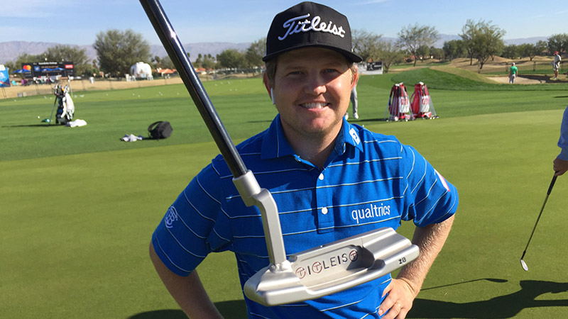 Zac Blair with his custom Newport 2 Tour prototype.