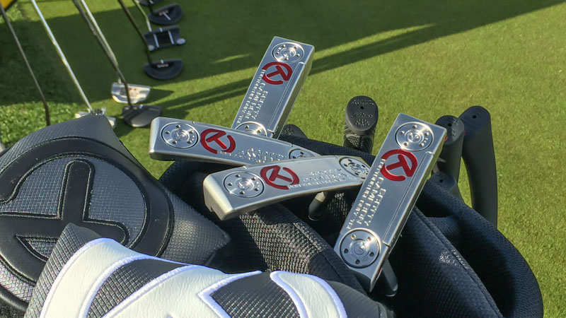 New 2018 Select Tour putters, including the all-new Laguna.