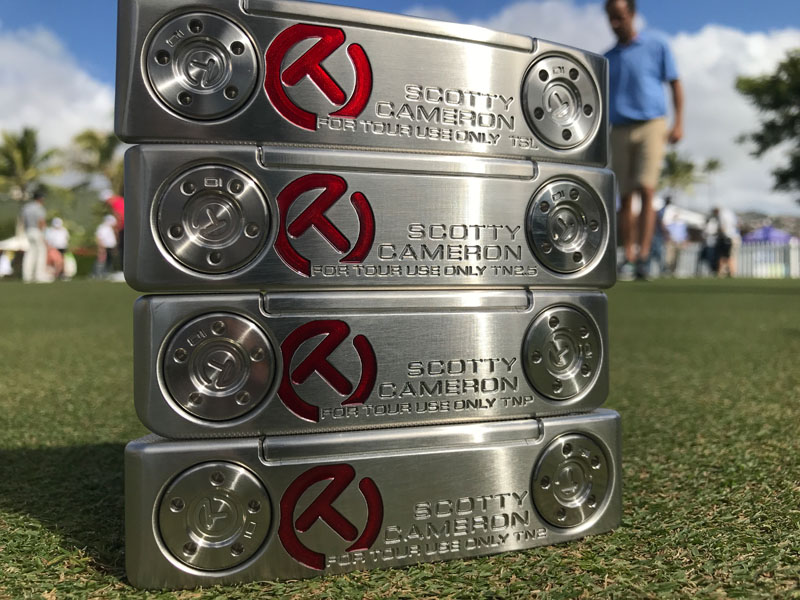 New 2018 Select Tour putters.