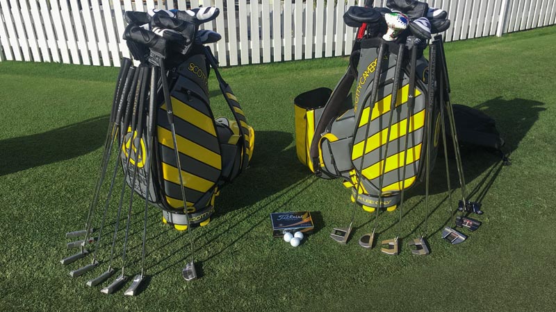 All lined up and ready to roll at this week's European Tour event in Dubai.