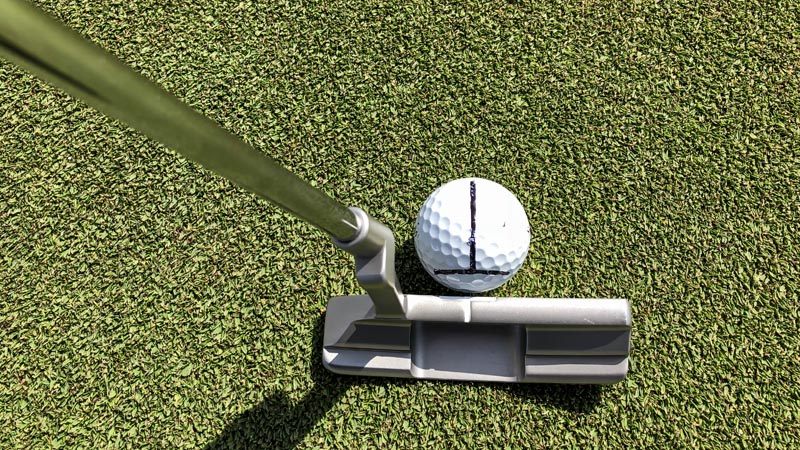How do you mark your Titleist golf ball?