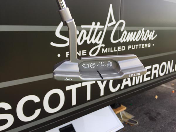 J.J. Spaun's Newport 2 Timeless SSS Tour putter.