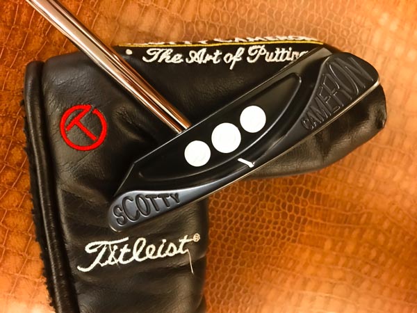 Laguna straight shaft prototype Tour putter