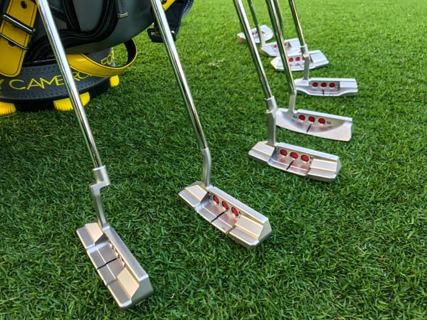 New 2018 Select Tour putters, including the all-new Laguna.