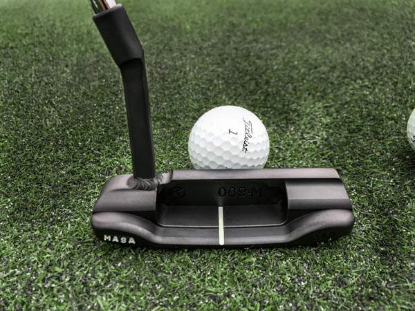Welded mid-slant neck on a 009M in our Tour Black finish.