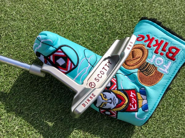 Bikke's Newport 2 GSS gamer and custom headcover.