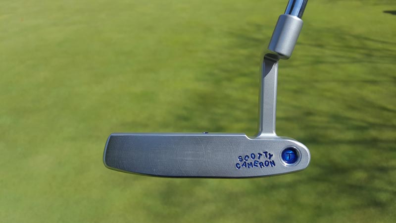 Dancing hand-stamped Scotty Cameron.