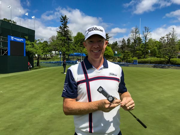 Brad Kennedy with his Select Newport 2 Notchback Tour gamer.