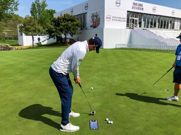 Bernd Wiesberger with his Futura 5W.