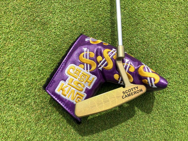 Concept 2 Tour Rat Prototype with our Custom Shop Cash is King headcover.