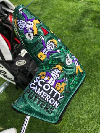 Our Custom Shop King of Cash headcover at the Volvo China Open.