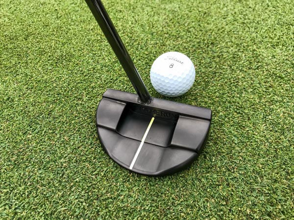 Center shaft Roundback Prototype in Tour Black.