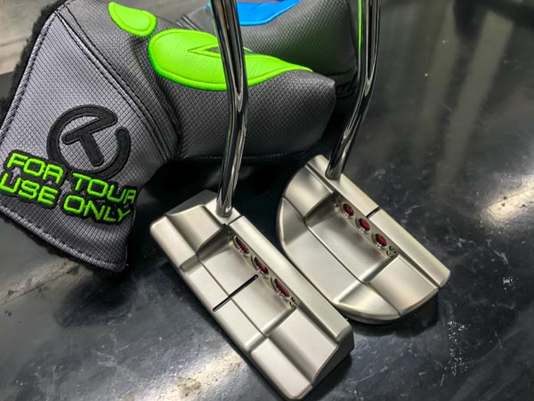 2018 Select Squareback (TSB) and Fastback (TFB) Tour putters.