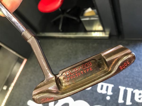 One of the first 009 putters ever made went to a Putter Studio friend and is still out there making putts.