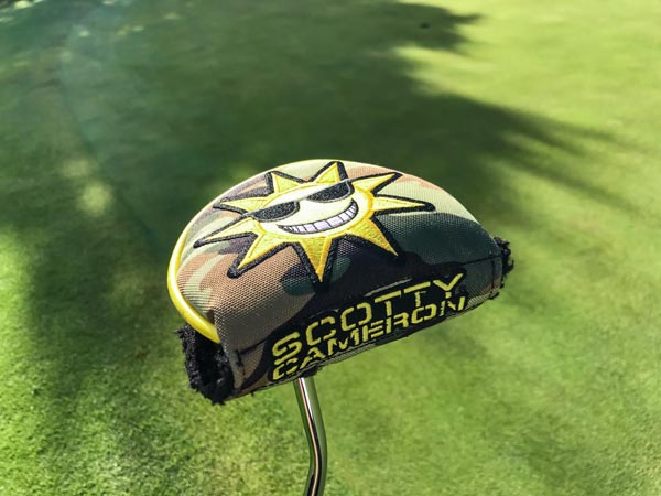 Our Limited Release Sunshine Camo headcovers are always smiling.