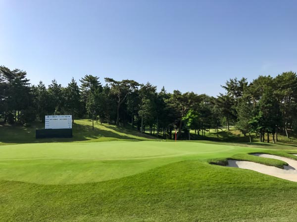 Looks nice for this week's Kansai Open on the Japan Golf Tour.