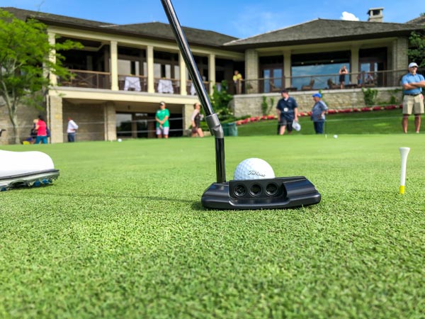 Drilling with a Squareback Nuckle Head Prototype at the Memorial Tournament.