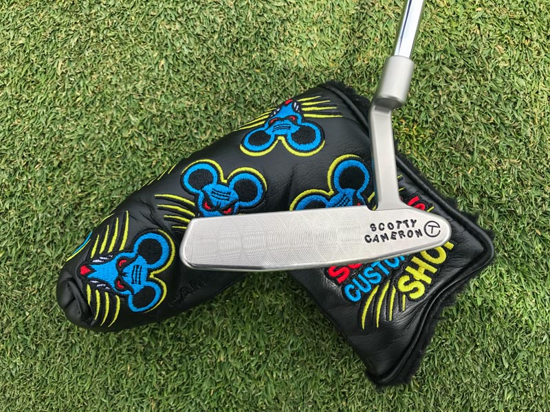 Newport 2 GSS with a Custom Shop Shop Rat headcover.