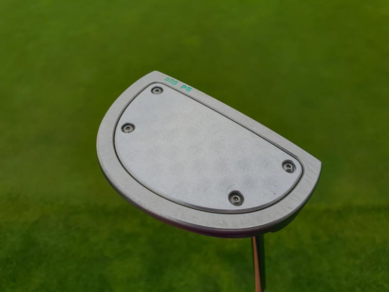 The machine turned sole of Scotty's P5 GSS Prototype.