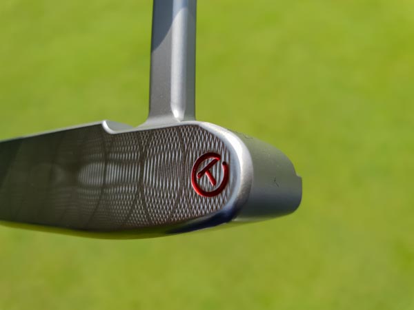 Close-up on our mark for a Tour putter, the Circle T.