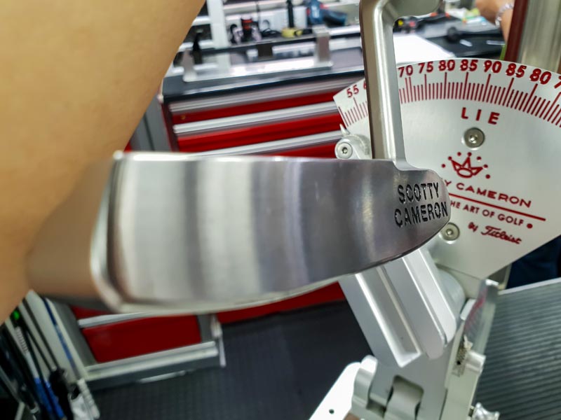Loft & lie adjustment in the TTSV.