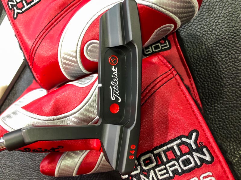 Our new Circle T headcover goes great with this 340-gram Newport 2.