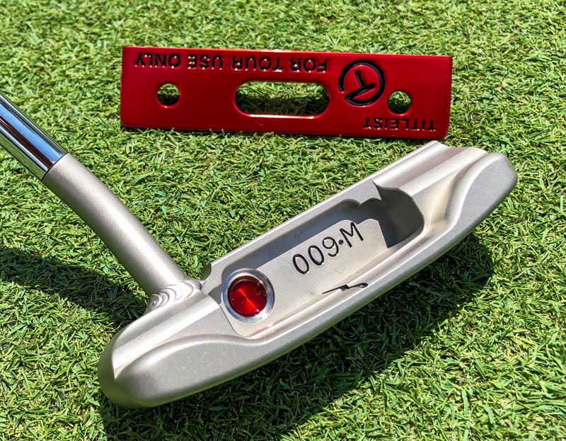 Putting path tool practice with a 009M 1.5 SSS Prototype.