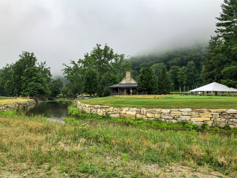 A little weather just rolled into the holler.