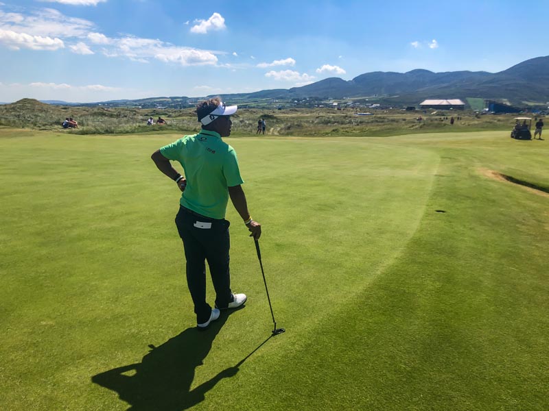 Thongchai Jaidee at the Irish Open.