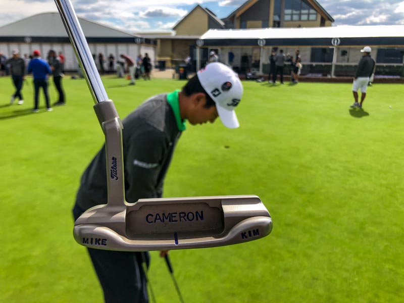Michael Kim punched his ticket to The Open with a win on Sunday at the John Deere Classic.