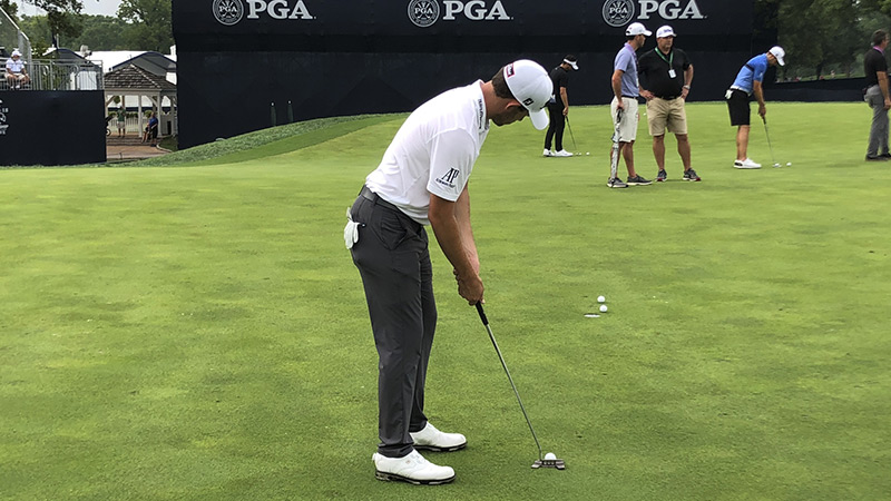 Introduced at the Open Championship, this Concept X-02 went right in Patrick's bag.
