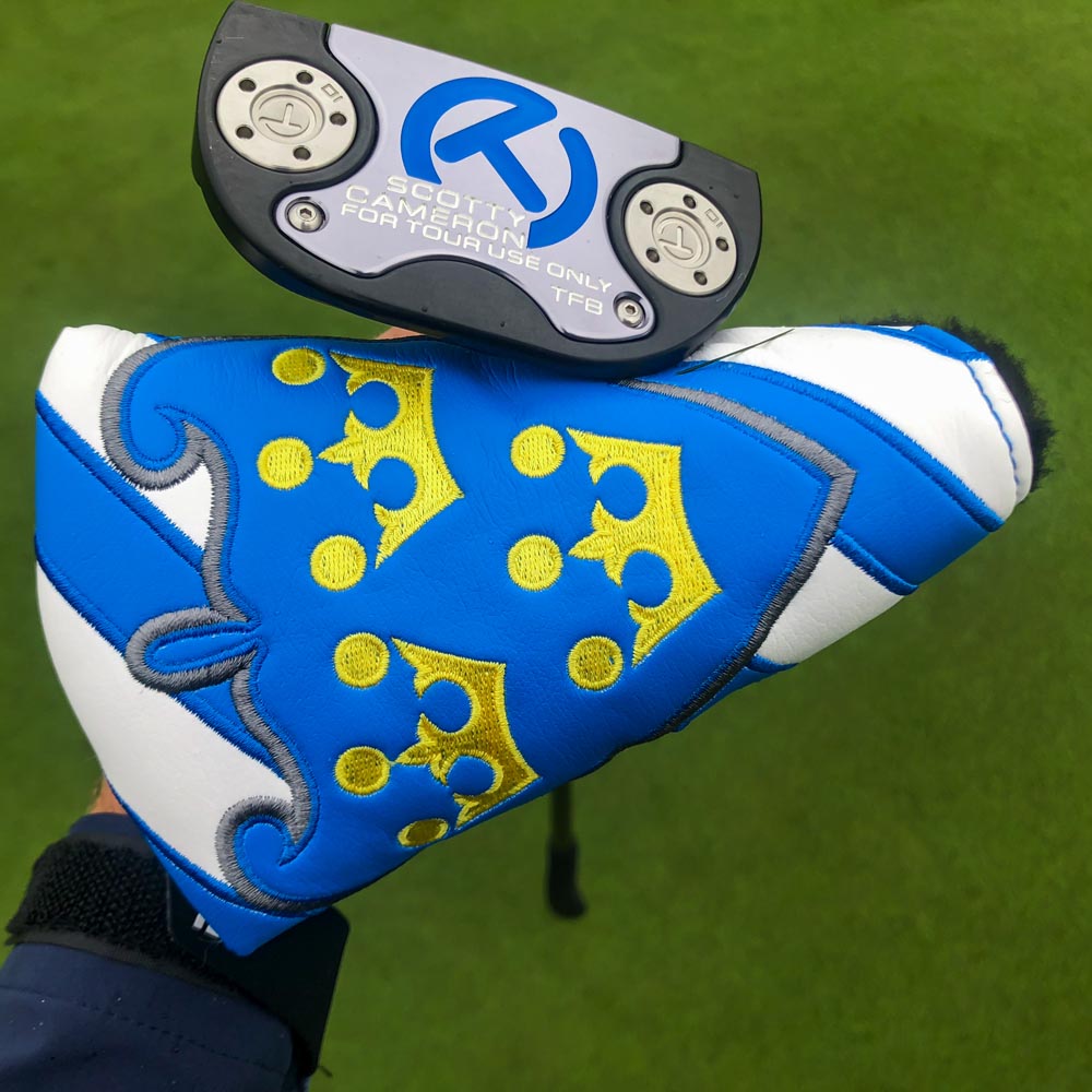 How do you like that custom Circle T headcover made for loyal Scotty Cameron putter players at this week's Nordea Masters?