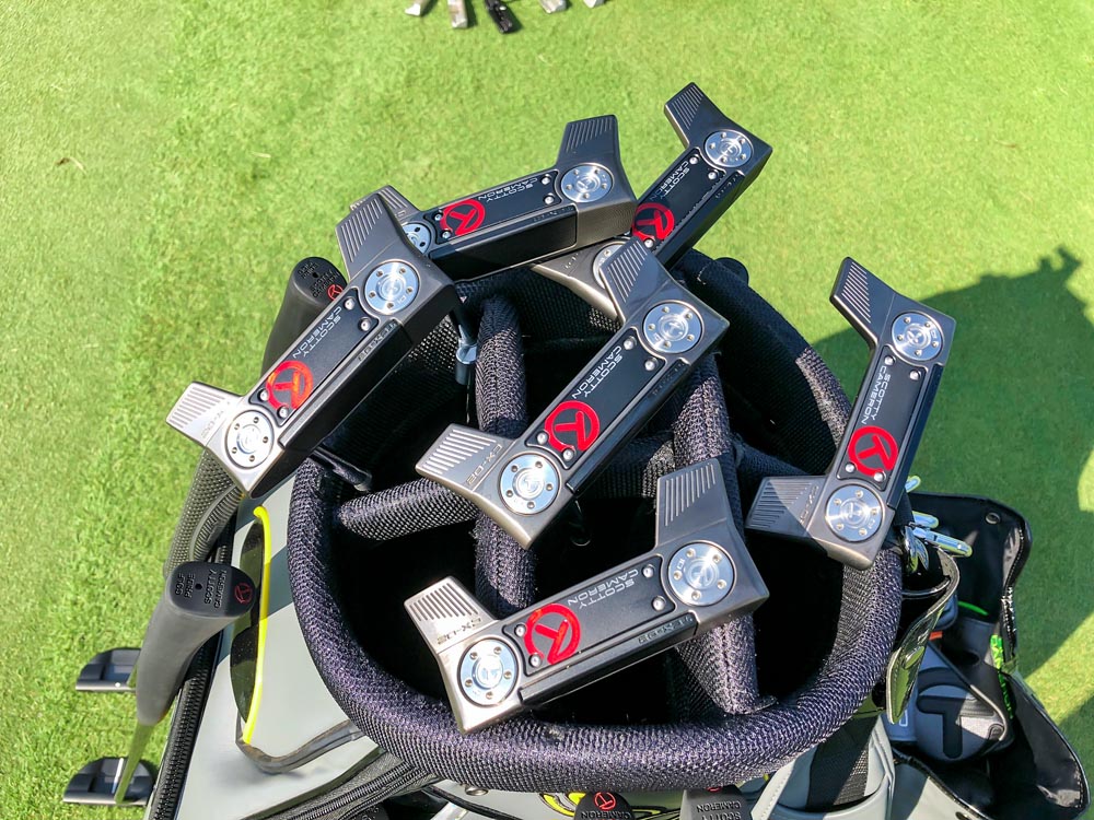 New Tour Only Concept X putters on site at the Wyndham Championship.