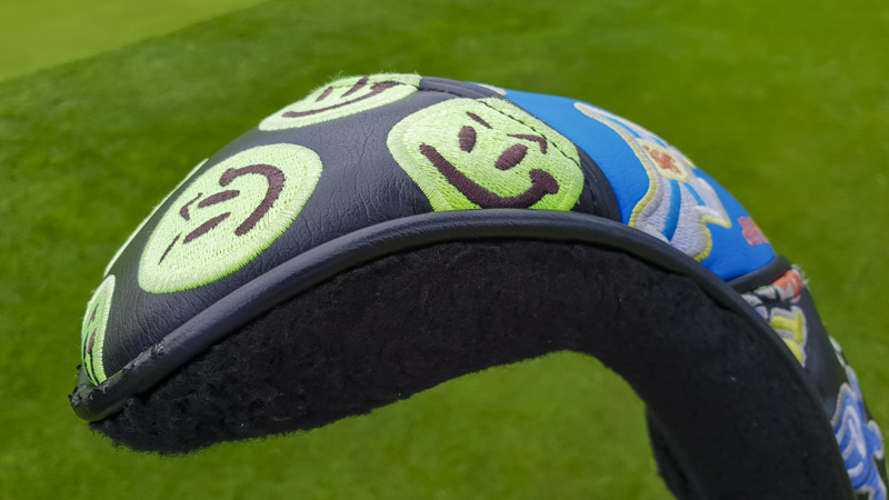 Patchwork headcover in Korea.