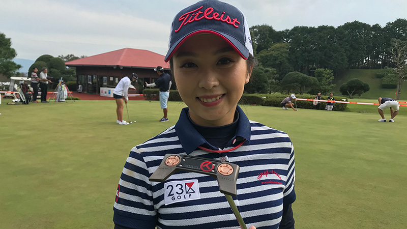 Erika Kikuchi with a Tour Only Concept X CX-02 at the Stanley Ladies Golf Tournament.