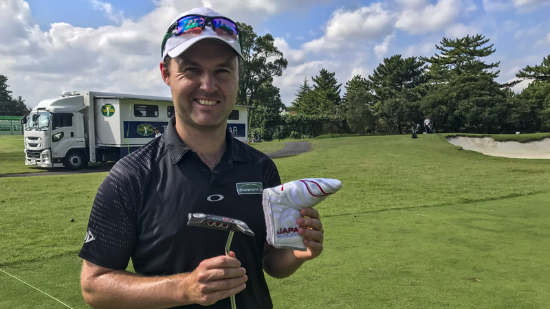 Matthew Griffin with his Tour Only Concept X CX-02.