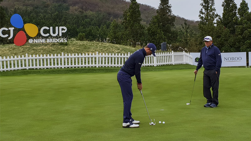 Reigning champ, Justin Thomas, is back in South Korea to defend his CJ CUP title.