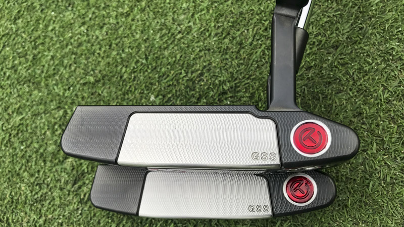 The GSS inlays of our 2018 Select Newport and Newport 2 Tour putters.