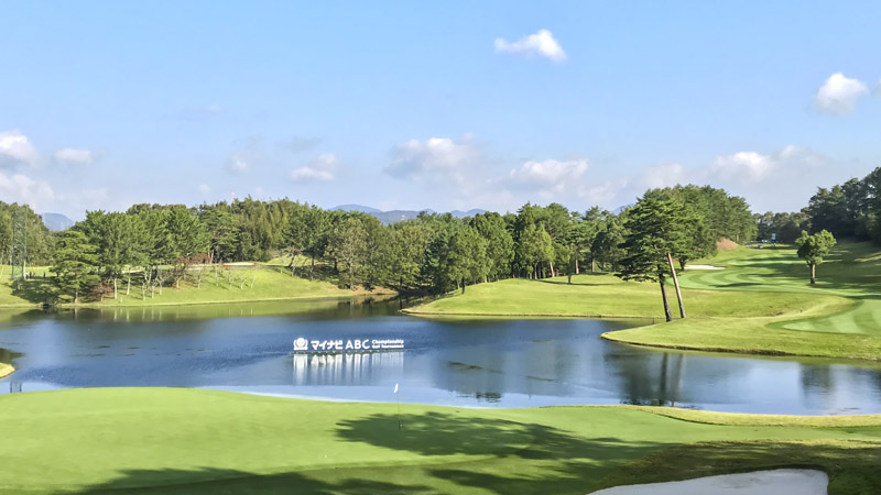Scenes from the ABC Golf Club in Hyogo, Japan.