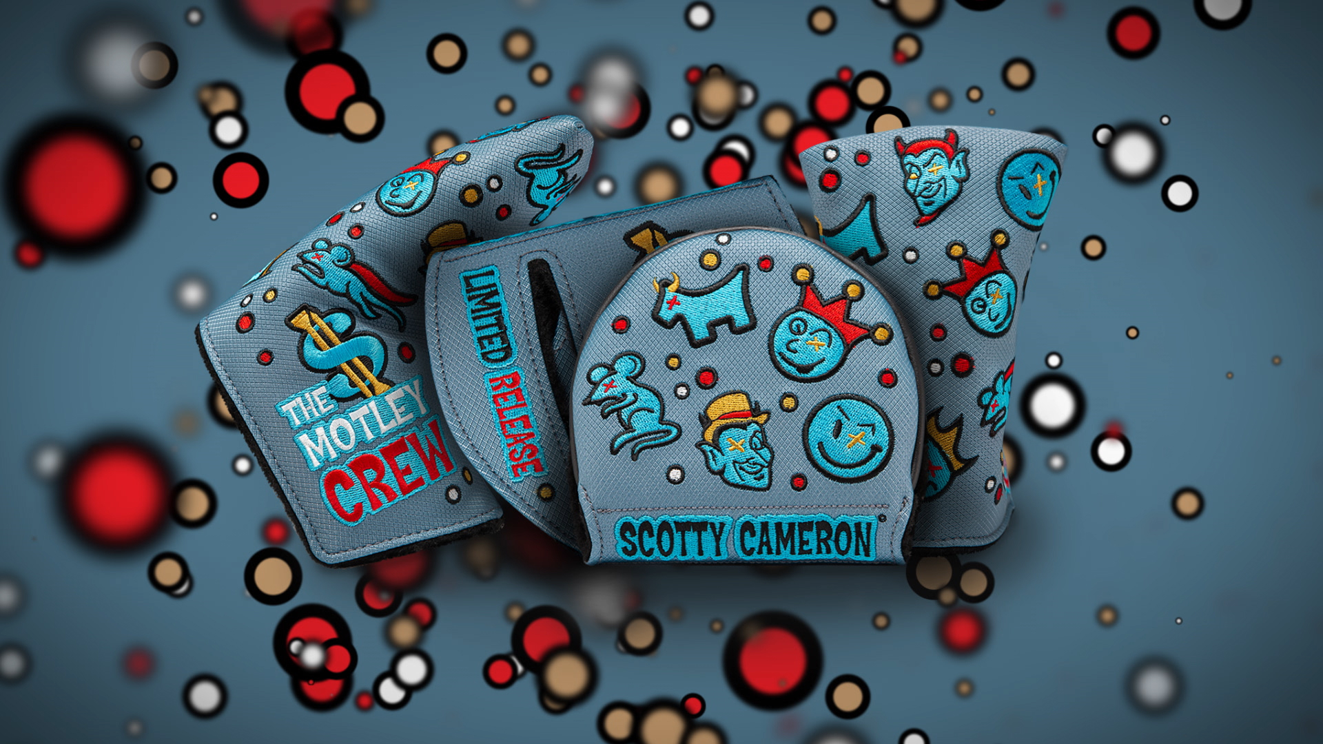Couvre-tête de maillet Scotty Cameron Circle T et Motley Crew