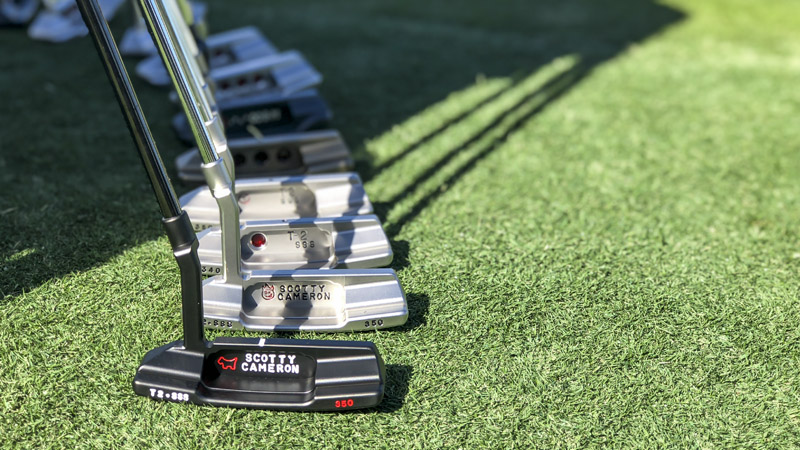 Our Tour putter lineup.