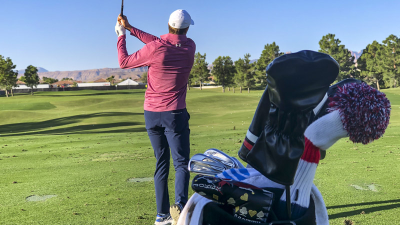 In the bag of Mr. Jordan Spieth.