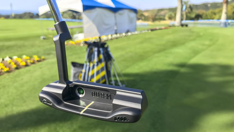 Check out the double milled Cherry Bomb in the back cavity of this 009M.