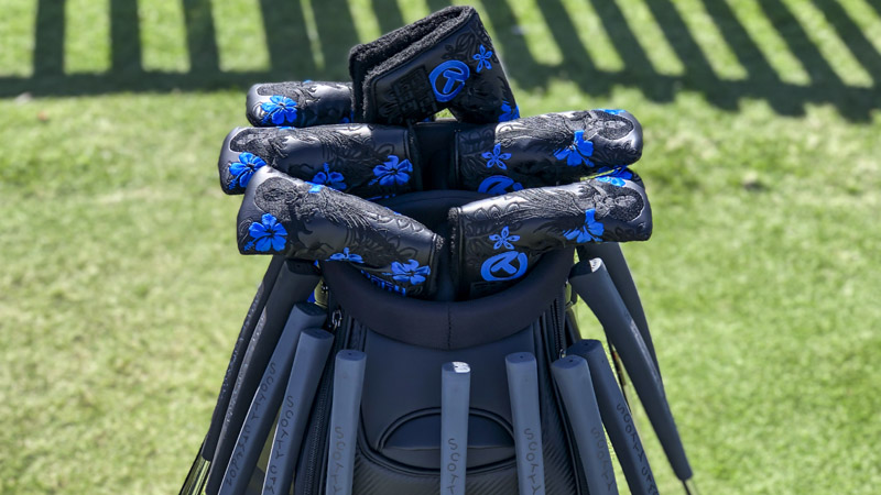Loyal putter players received a Circle T Lights Out Luau Hula Girl headcover in Hawaii.