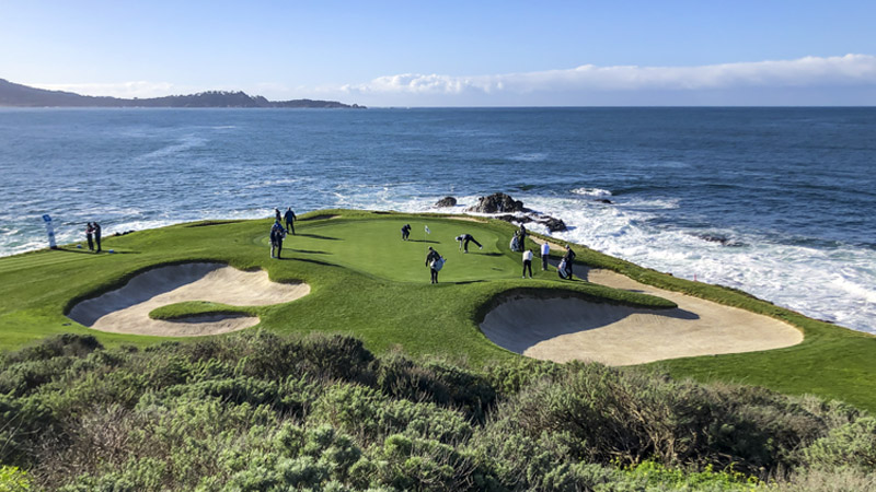 It's been a beautiful week at Pebble Beach.