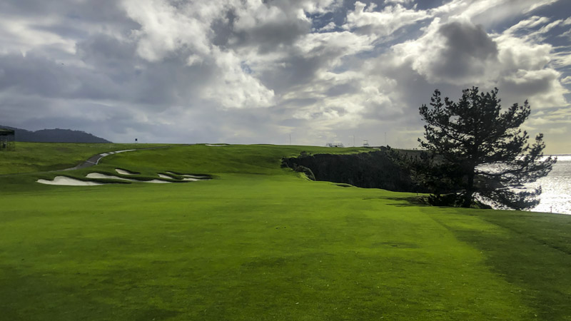 Scenes from Pebble Beach.
