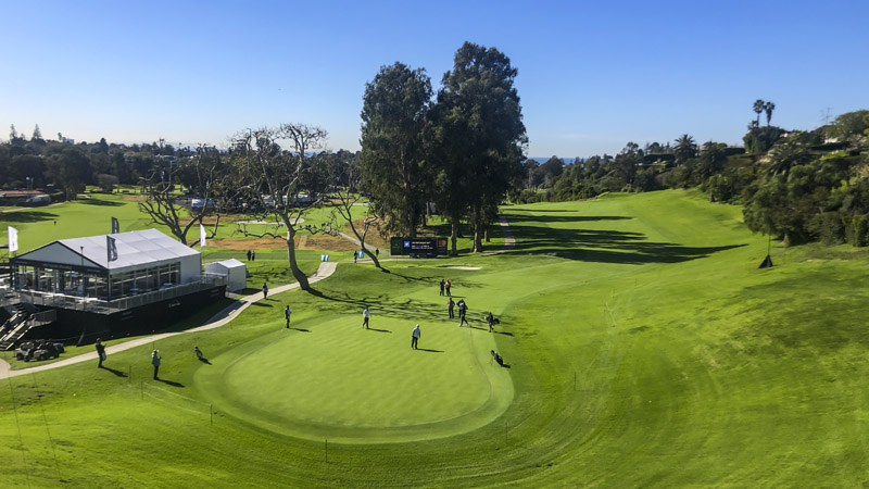 The gallery view from the 18th.