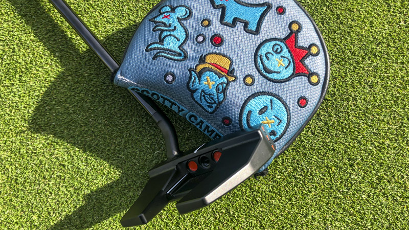 Peter Uihlein's Futura T5W Prototype with a Custom Shop Motley Crew headcover.