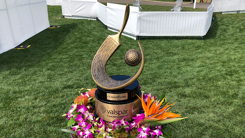 The title taker's trophy.