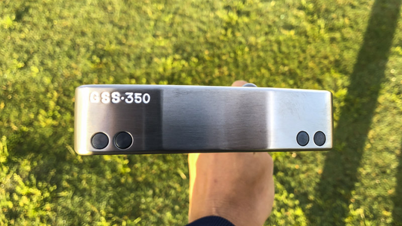 A Tour prototype Newport 2 Timeless with custom Tungsten sole weights.